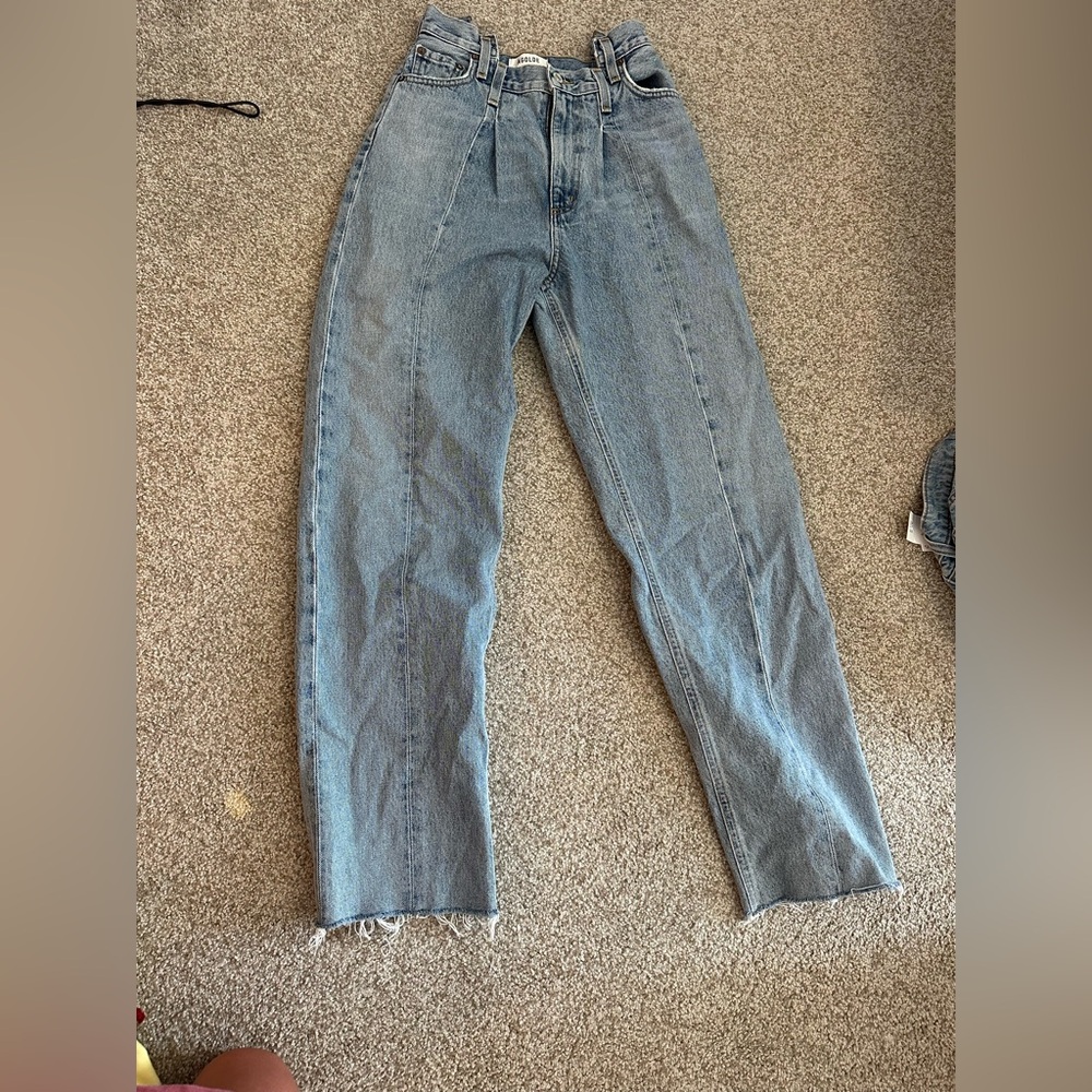 agolde straight leg jean